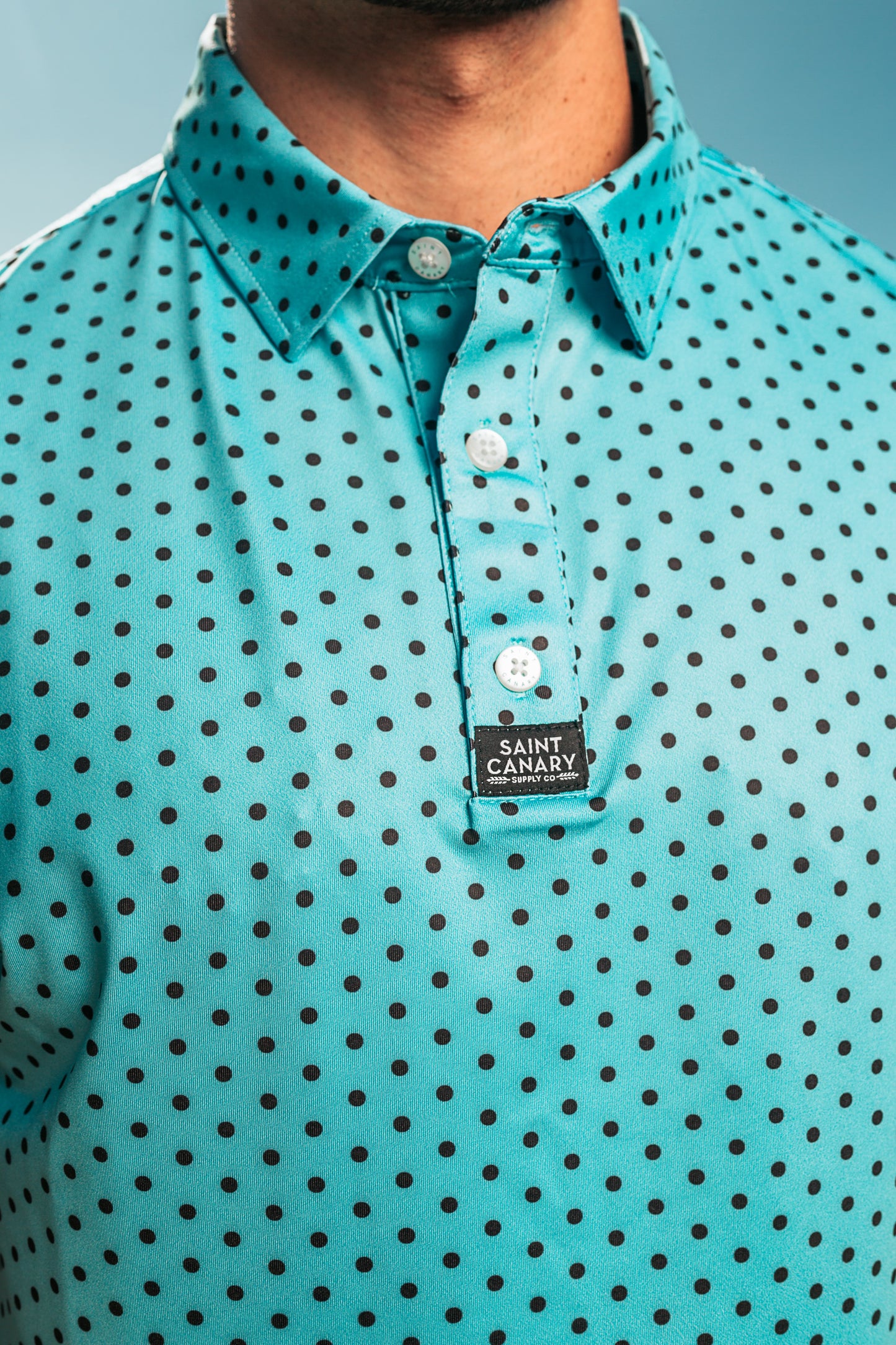 Canary Dot Polo